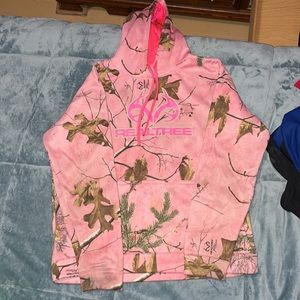 Pink Camo Hoodie